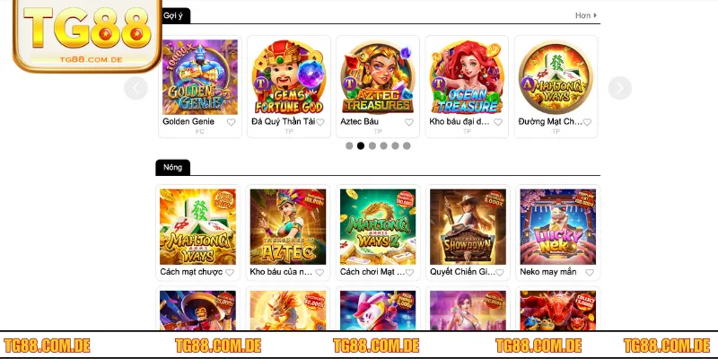 Nổ Hũ Ăn Tiền: Thế Giới Cá Độ Đa Sắc Tại TG88 Online Khám phá danh sách các tựa game nổ hũ ăn tiền cực hot do sòng bạc cung cấp