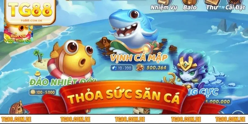 Bắn Cá Tiểu Tiên Cá - Săn Thưởng Nhanh, Rinh Quà Lớn Tại TG88 Nắm rõ các mức xu của sinh vật biển để tối ưu chiến thuật