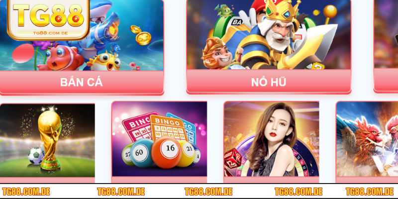 Truy cập ngay vào kho game cực phong phú sau khi đăng nhập